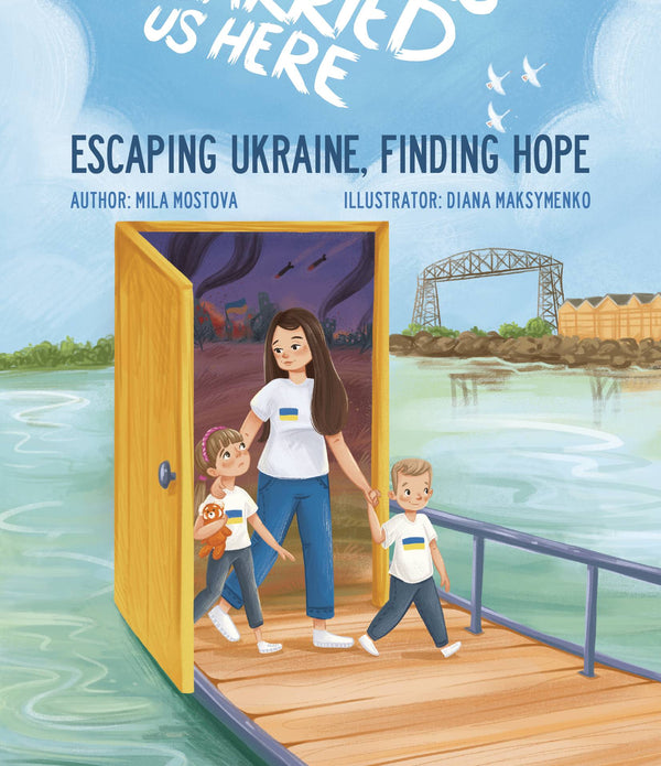 ESCAPING UKRAINE FINDING HOPE HC (BILINGUAL ED) (C: 0-1-2)