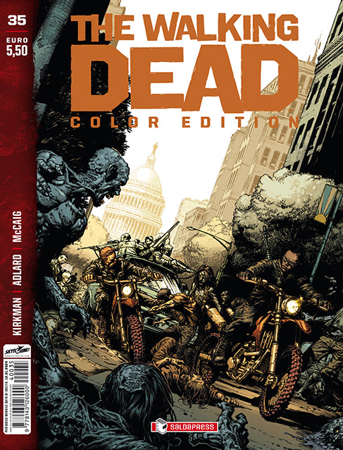 THE WALKING DEAD EDICOLA COLOR EDITION 35