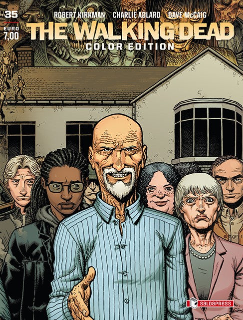 THE WALKING DEAD COLOR EDITION 35 VARIANT ADAMS