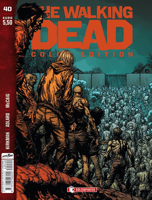 THE WALKING DEAD EDICOLA COLOR EDITION 40