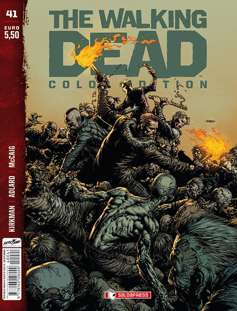 THE WALKING DEAD EDICOLA COLOR EDITION 41