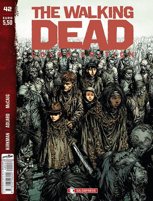 THE WALKING DEAD EDICOLA COLOR EDITION 42