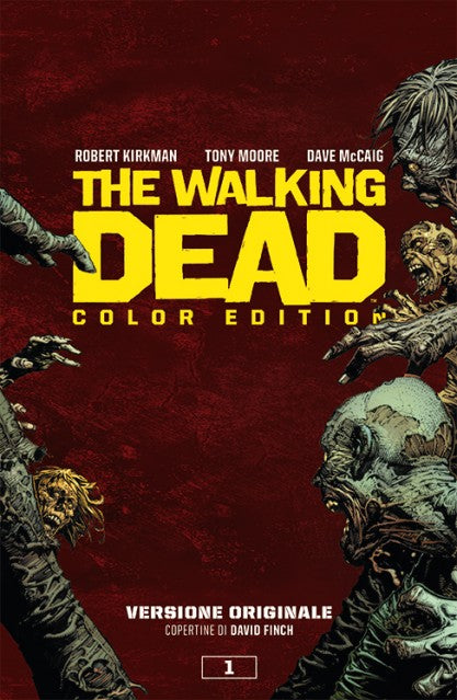THE WALKING DEAD COLOR VERSIONE ORIGINALE SLIPCASE 1