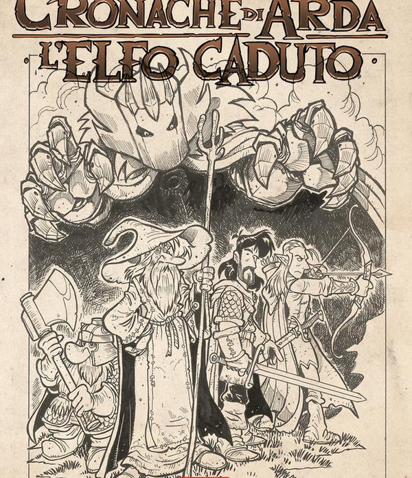 CRONACHE DI ARDA 3 L`ELFO CADUTO VARIANT
