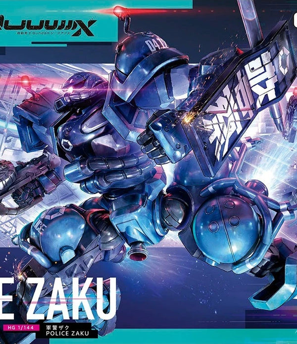 HG MSG GQUUUUUUX  - MS-06-SSP Police Zaku