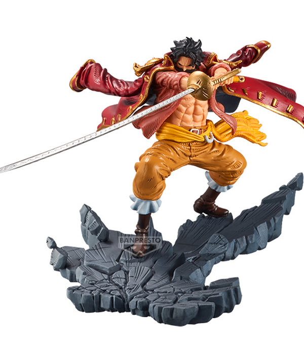 28835 - ONE PIECE - MANHOOD SPECIAL - GOL D. ROGER - STATUA 9CM