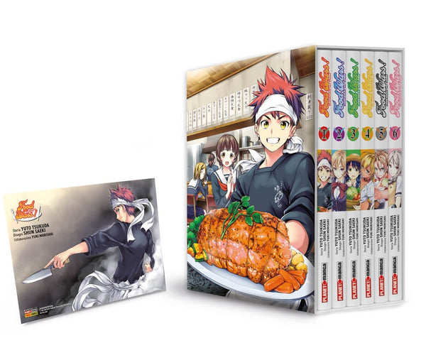 FOOD WARS COFANETTO 1 VOL 1-6