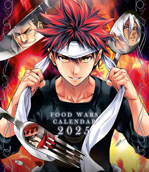 FOOD WARS CALENDARIO 2025