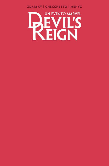 Devil's Reign 1 Variant Cover