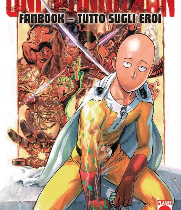 ONE-PUNCH MAN FANBOOK TUTTO SUGLI EROI RISTAMPA