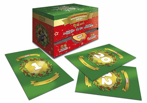 BOX DELL` AVVENTO 2023 SPIDER-MAN SPIDER-VERSE   CONTIENE VARIANT ESCLUSIVE