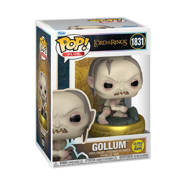 THE LORD OF THE RINGS - POP FUNKO VINYL FIGURE 1831 GOLLUM 9CM