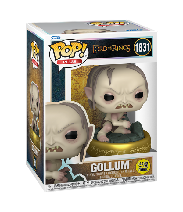 THE LORD OF THE RINGS - POP FUNKO VINYL FIGURE 1831 GOLLUM 9CM