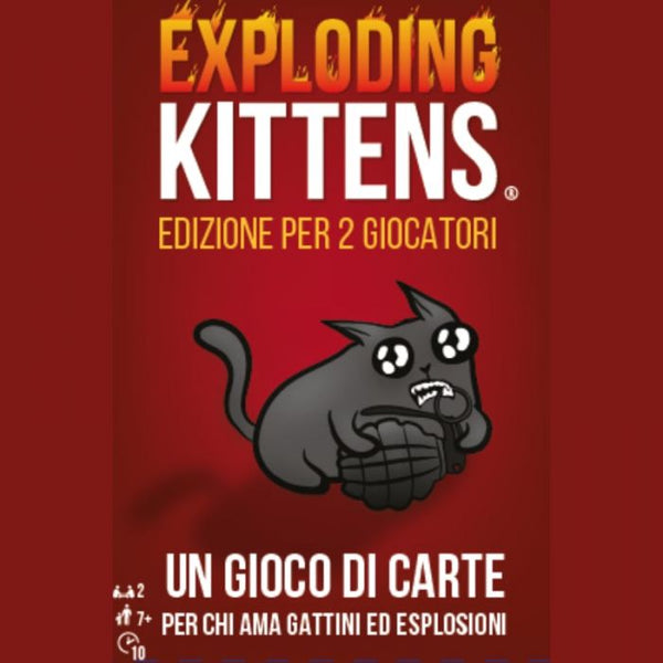 Exploding Kittens - Edizione per 2 Giocatori