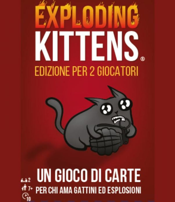Exploding Kittens - Edizione per 2 Giocatori