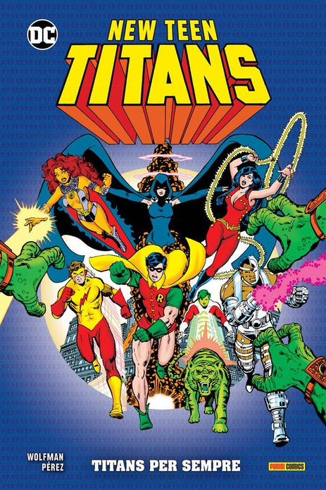 New Teen Titans di Wolfman e Pérez 1 (DC Library)
