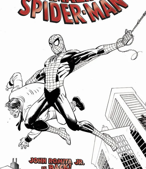 Amazing Spider-Man 1 - Cover variant di John Romita Jr. Lucca Comics 2022