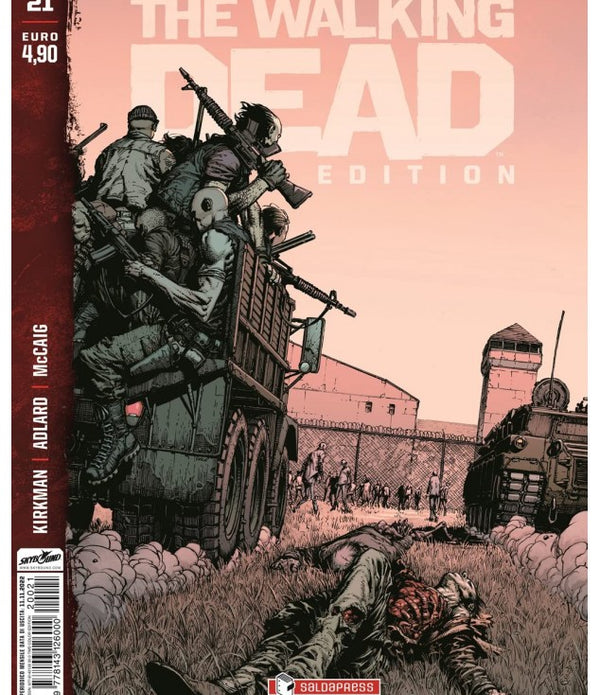 PRE-ORDER SALDAPRESS: The Walking Dead Color Edition 21